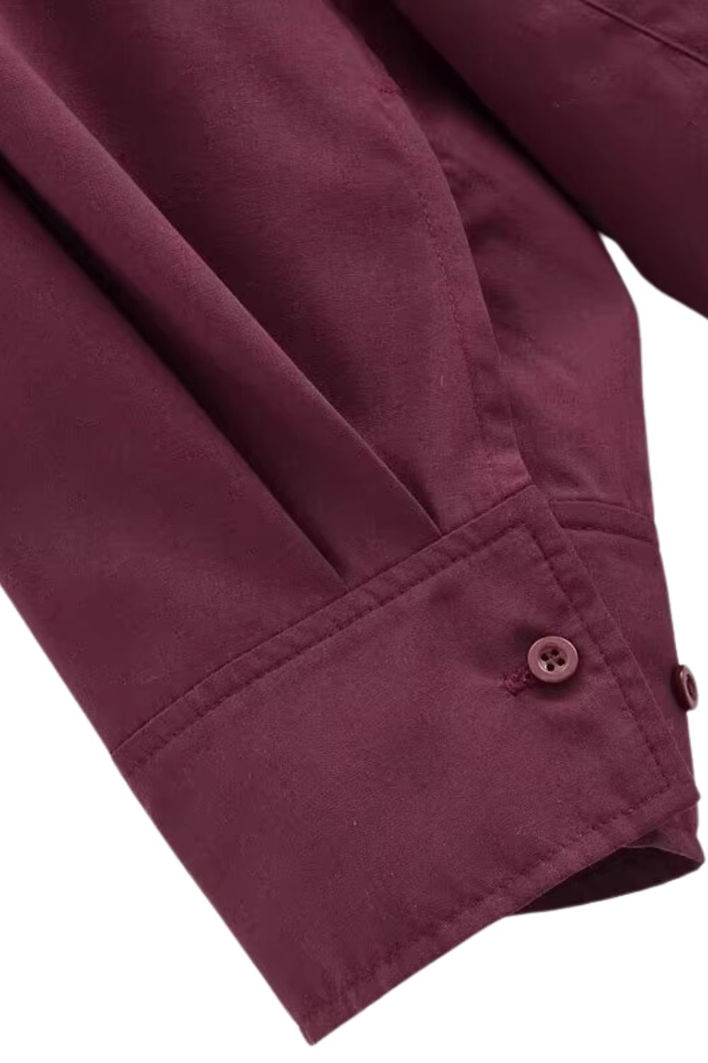 'Ava' Casual Linen Blend Raglan Shirt