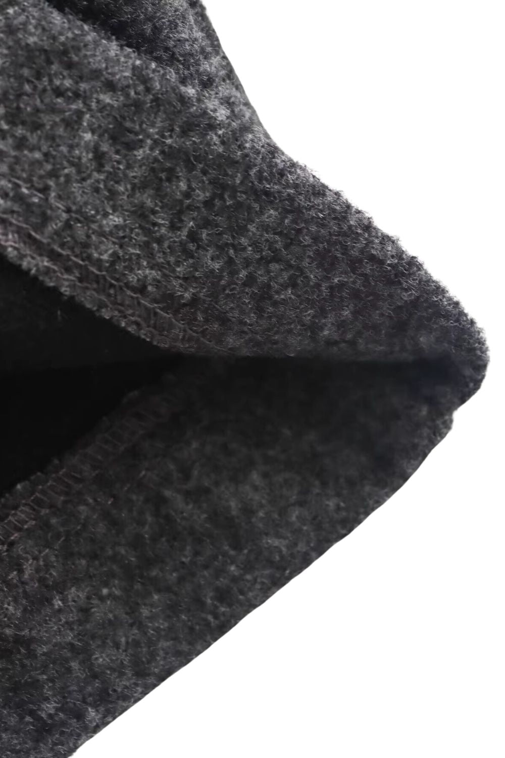 'Emily'Oversized Zippered Wool Coat(3 Color)