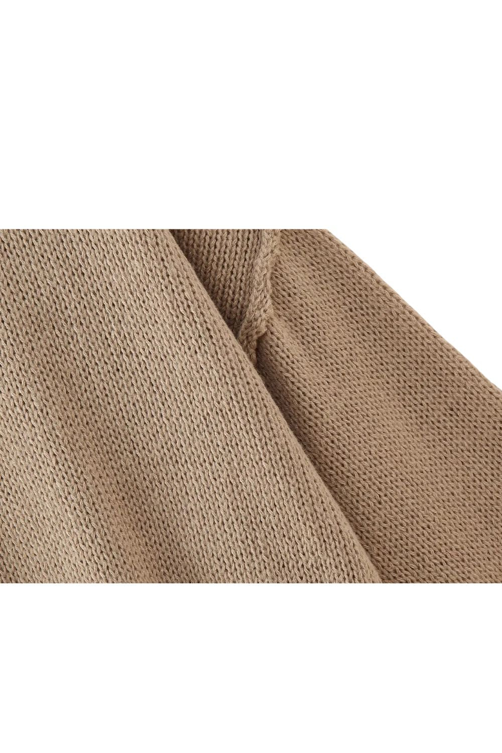 'Georgia' Round-Neck Knit Cardigan