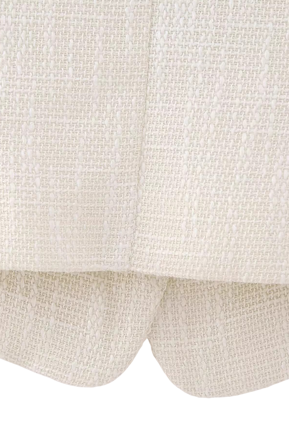 'Kelly' Square Neck Tweed Vest