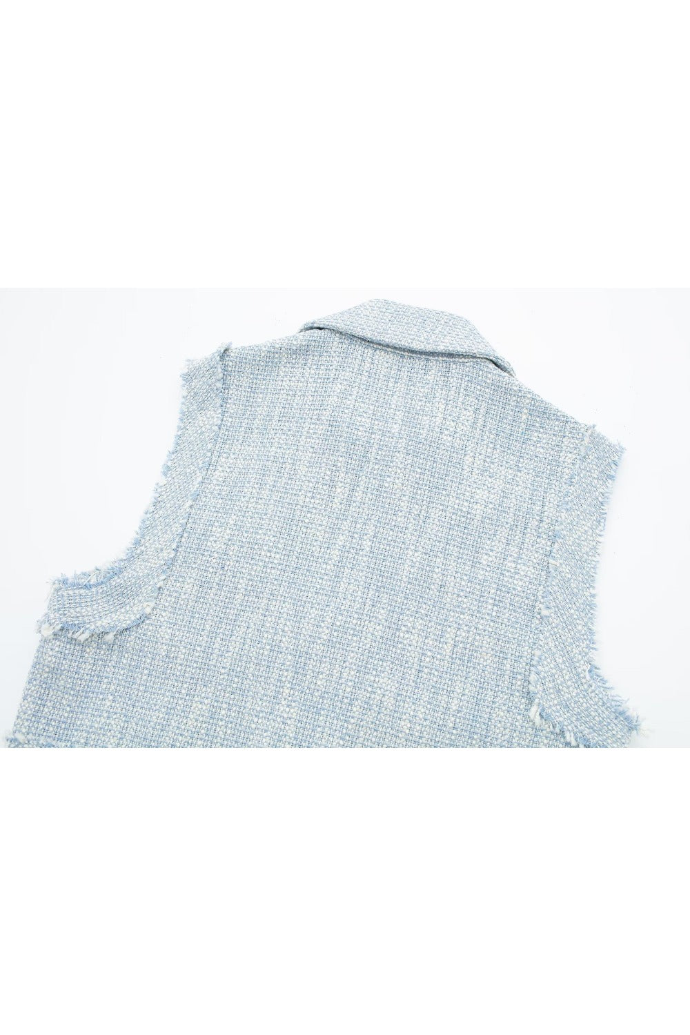 'Isabelle' Rough short textured vest