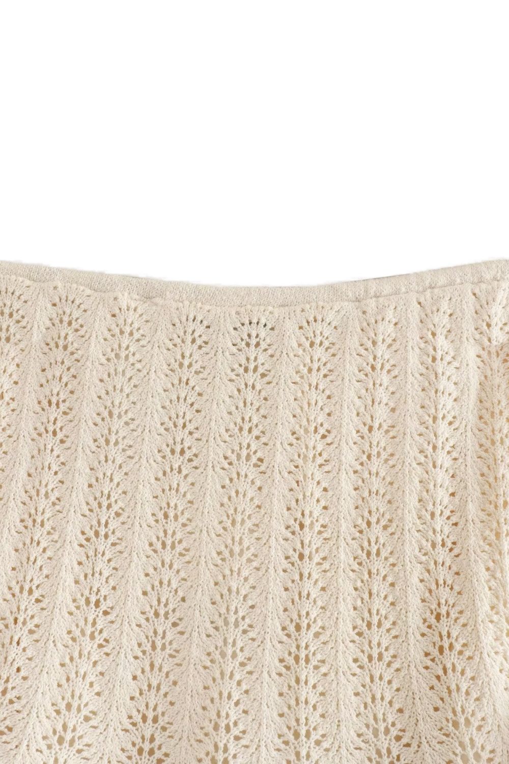 'Brooklyn' Jacquard Mesh Knit Top & Mini Skirt Set(Sold Seperately)