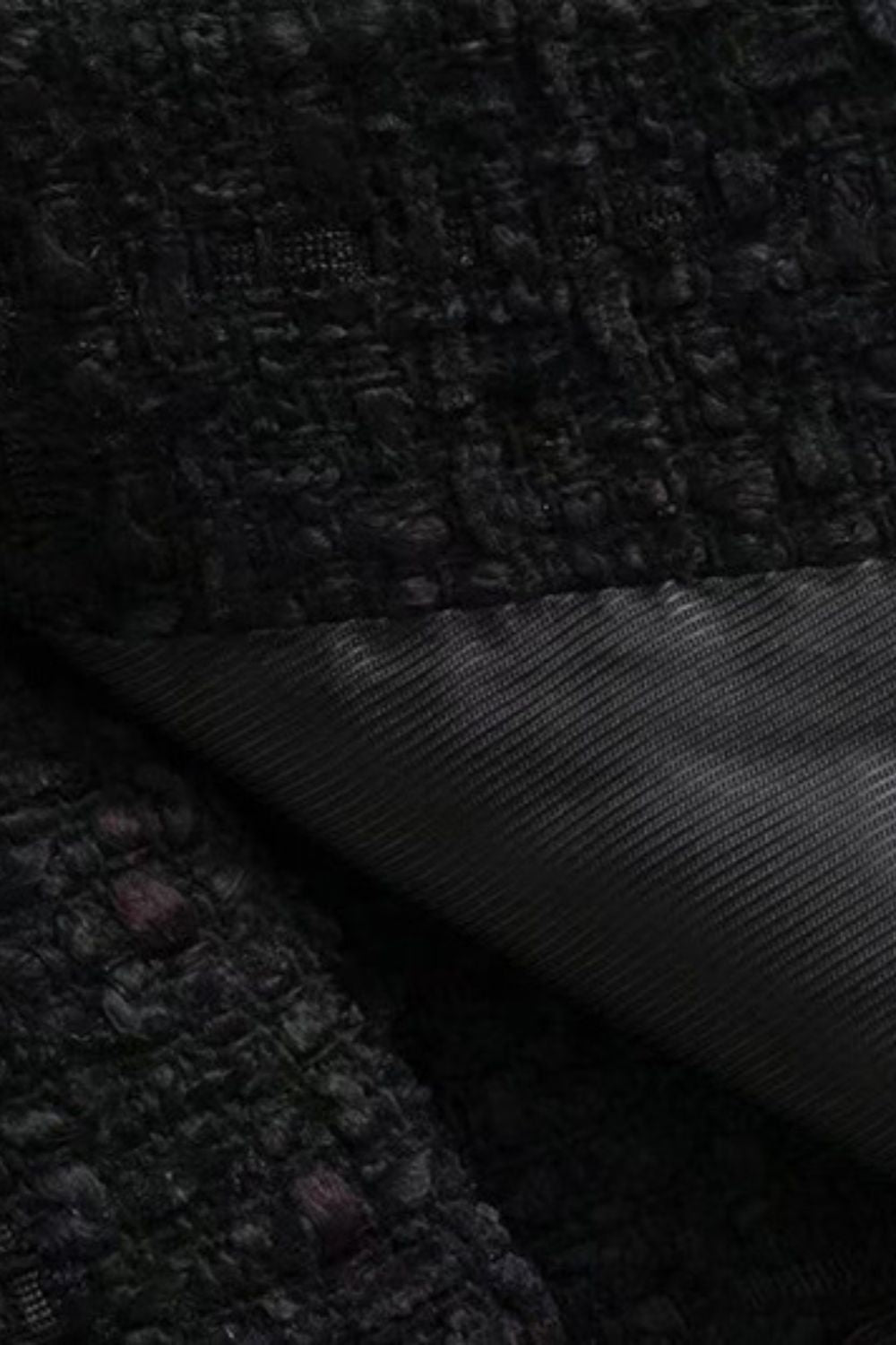 'Natalie' Metallic accents Double-Breasted Suit Top