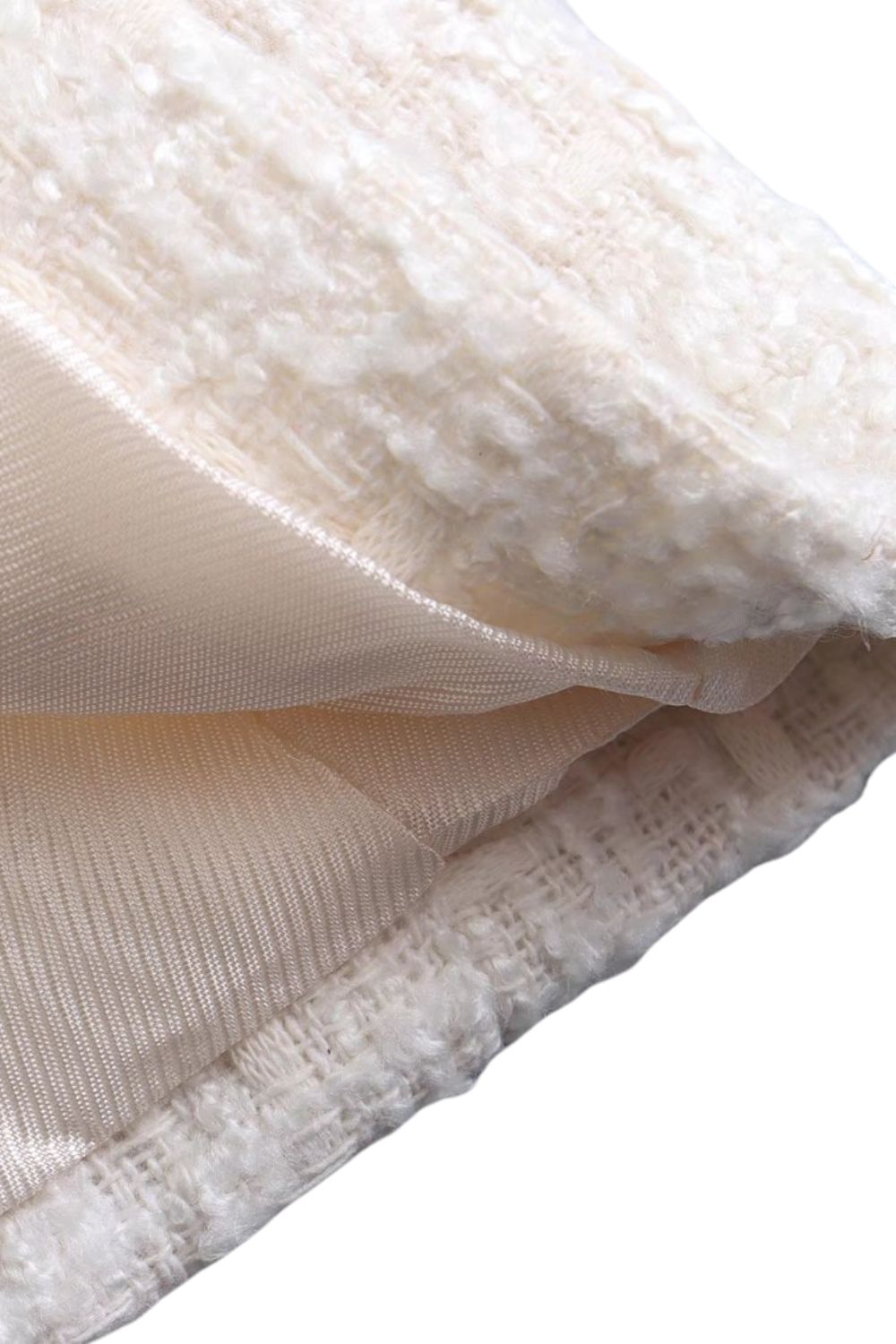 'Stella' Textured Double-Breasted Suit Jacket