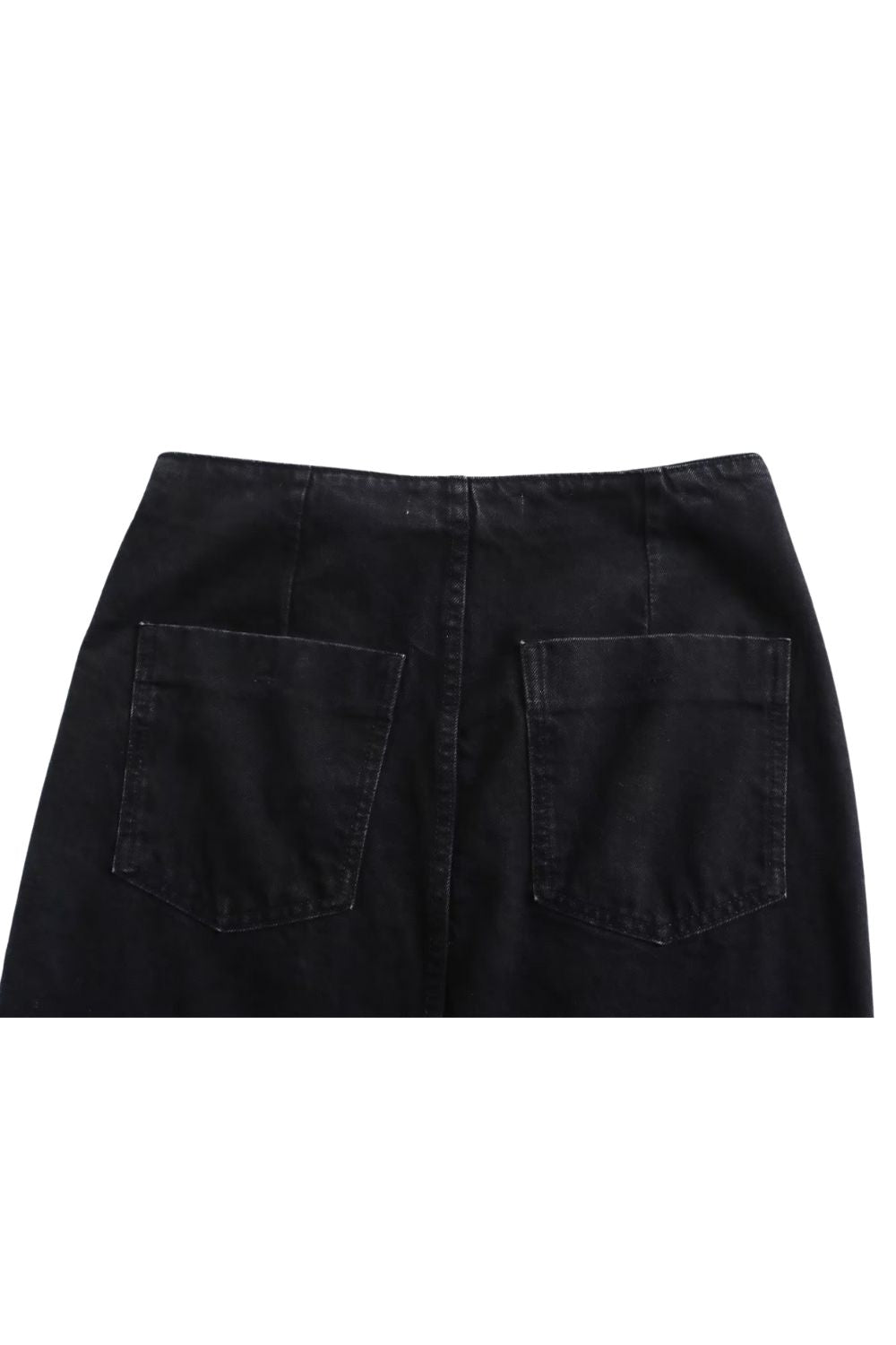 ‘Sophia’ V-neck Short Denim Vest & Skirt Set(Sold Seperately)