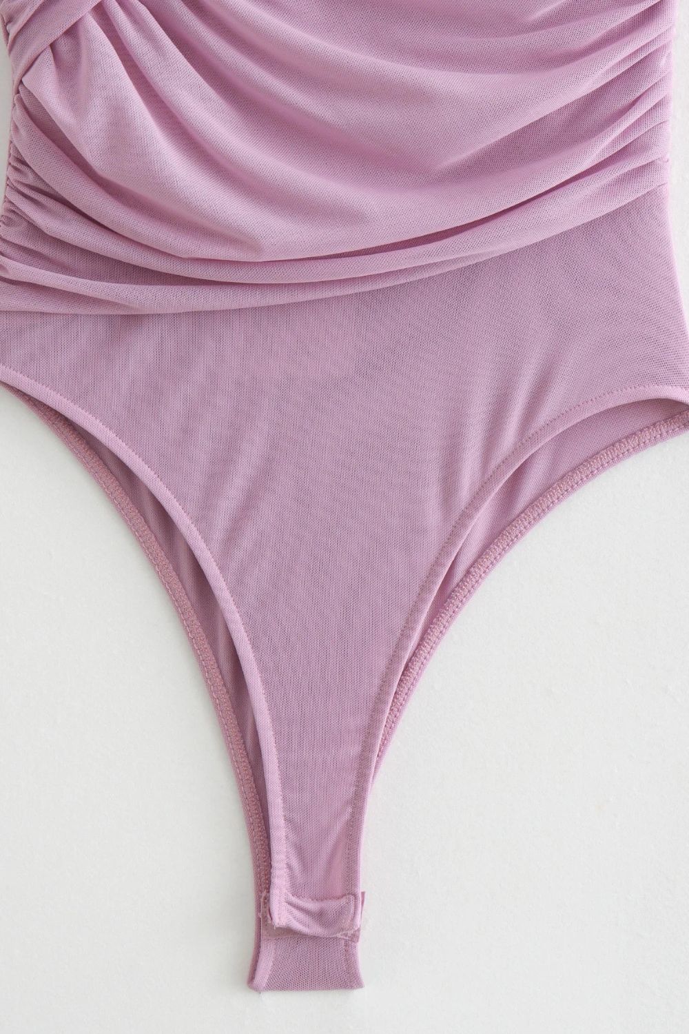 'Millie' Asymmetric Mesh Jumpsuit (2 Colors)