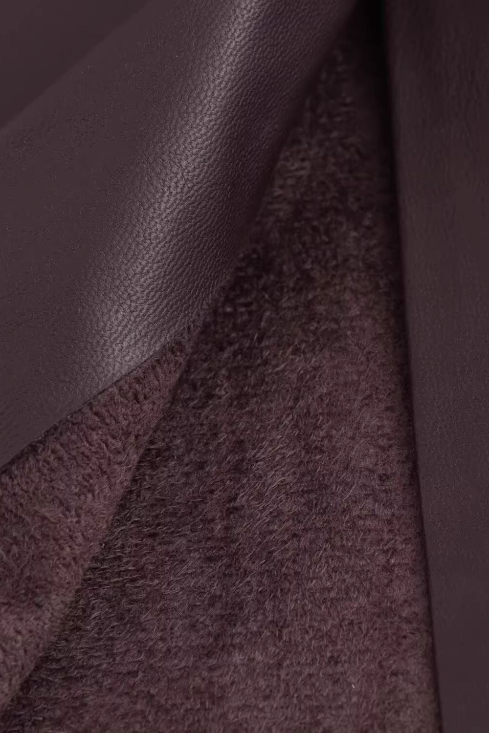 'Debra' Faux Leather Midi Dress