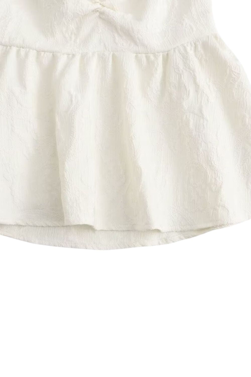 ‘Lily’ Simple Jacquard Halter Top