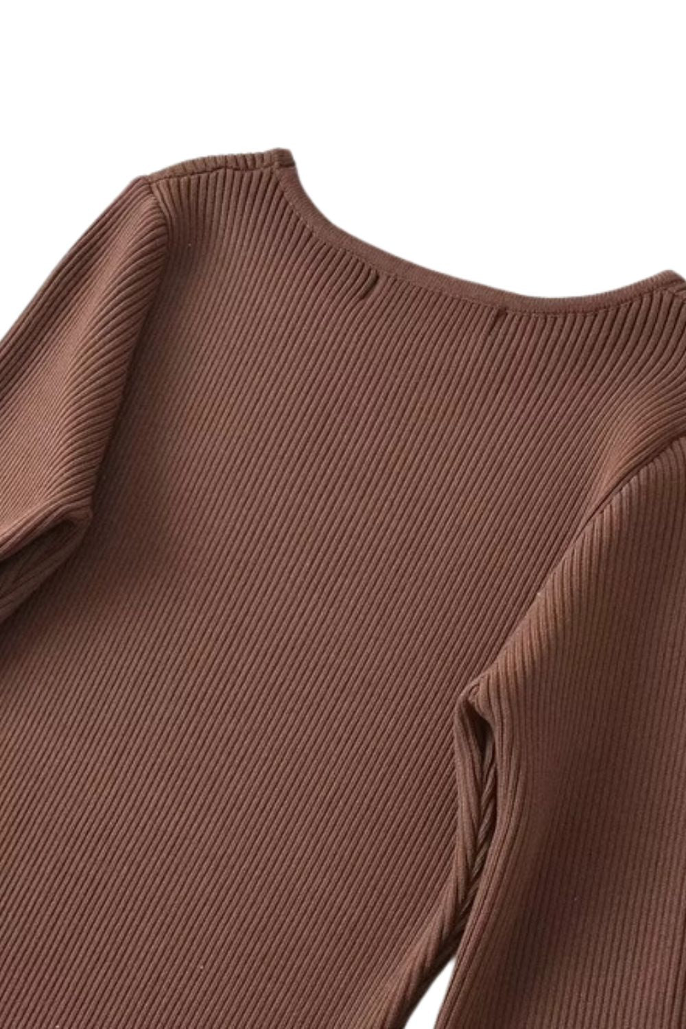 'Hannah' Sensual Knit Long Sleeve Dress