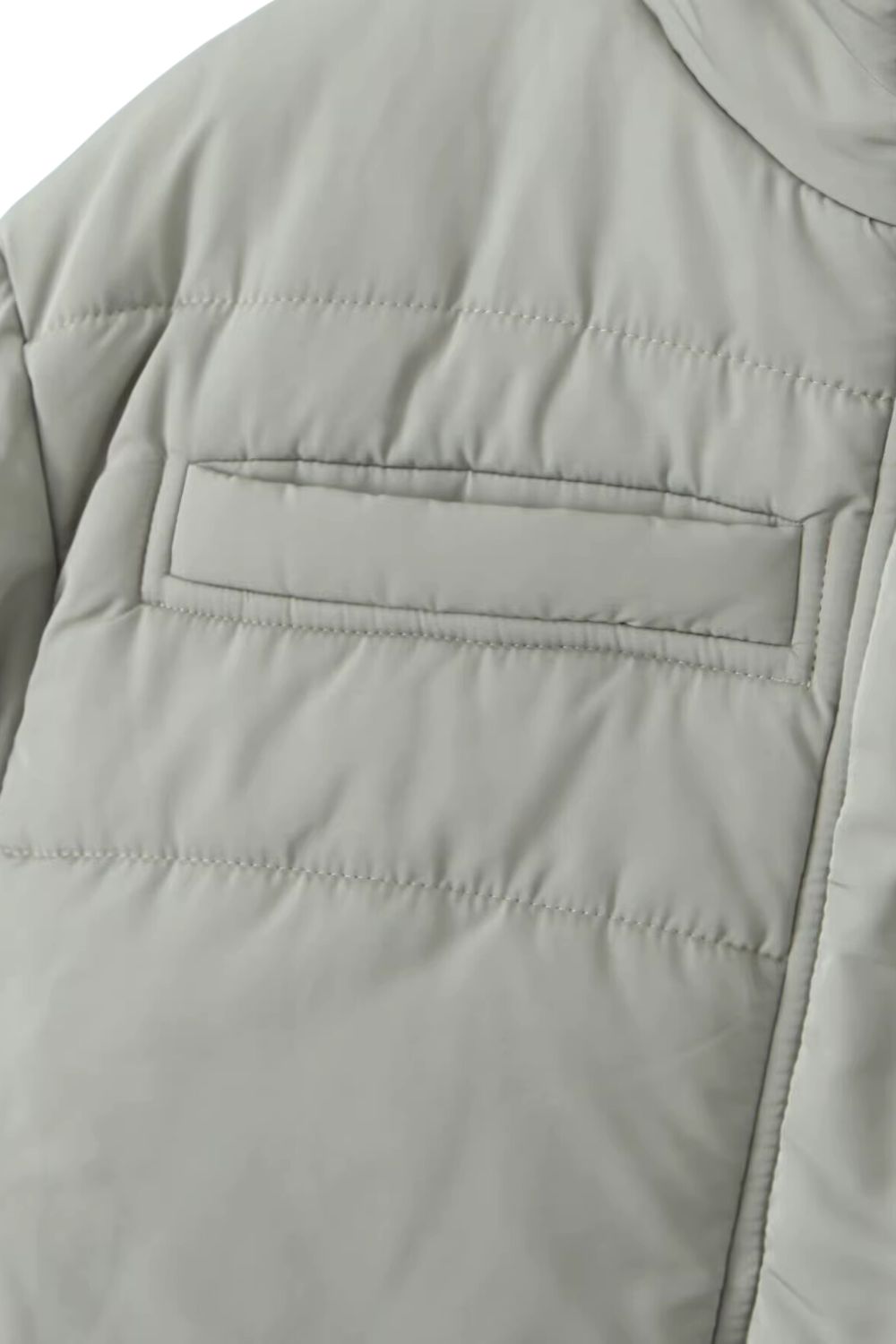 'Victoria' Front-Short, Back-Long Quilted Jacket