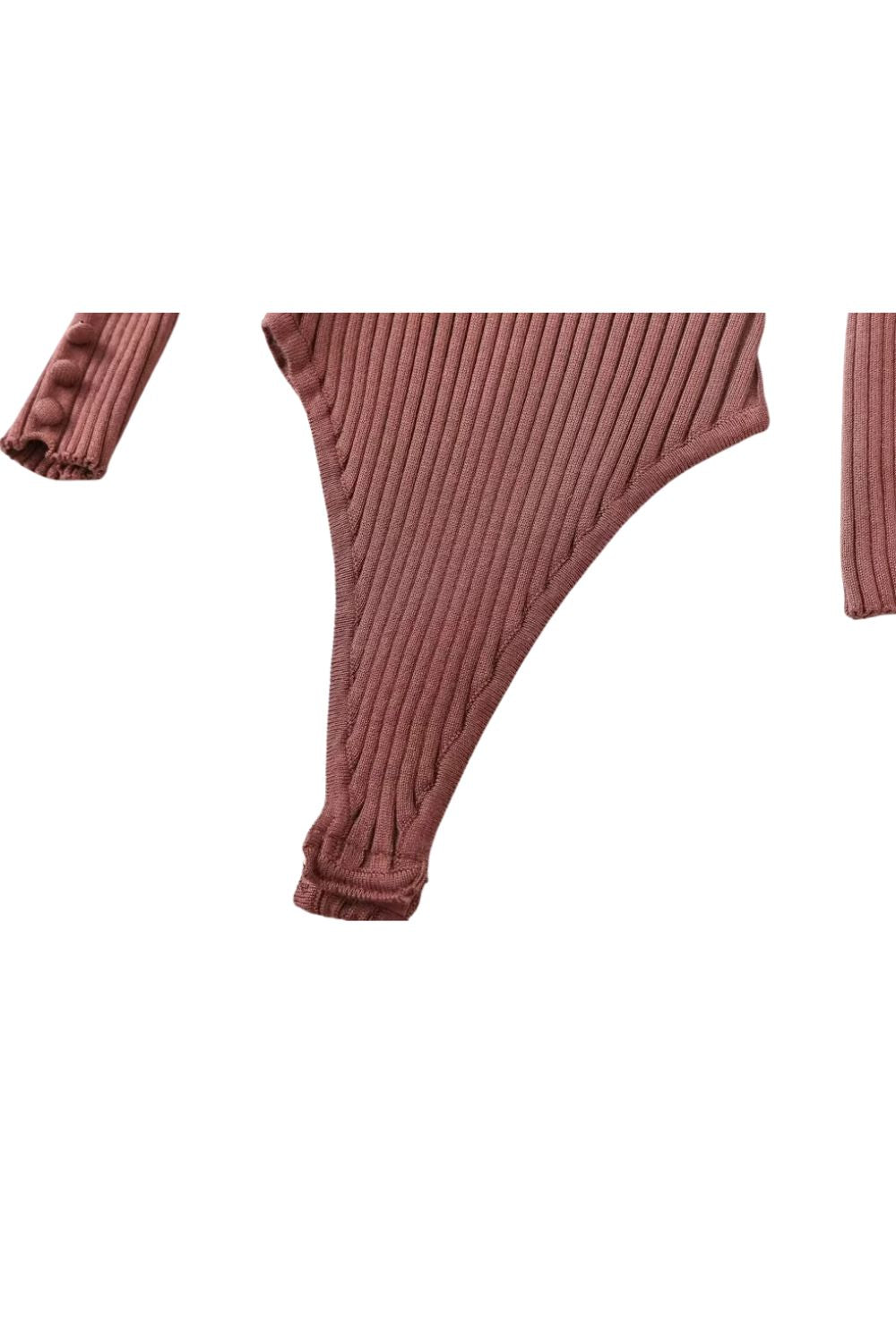 'Lily ' Puff Sleeve Knit Jumpsuit Top