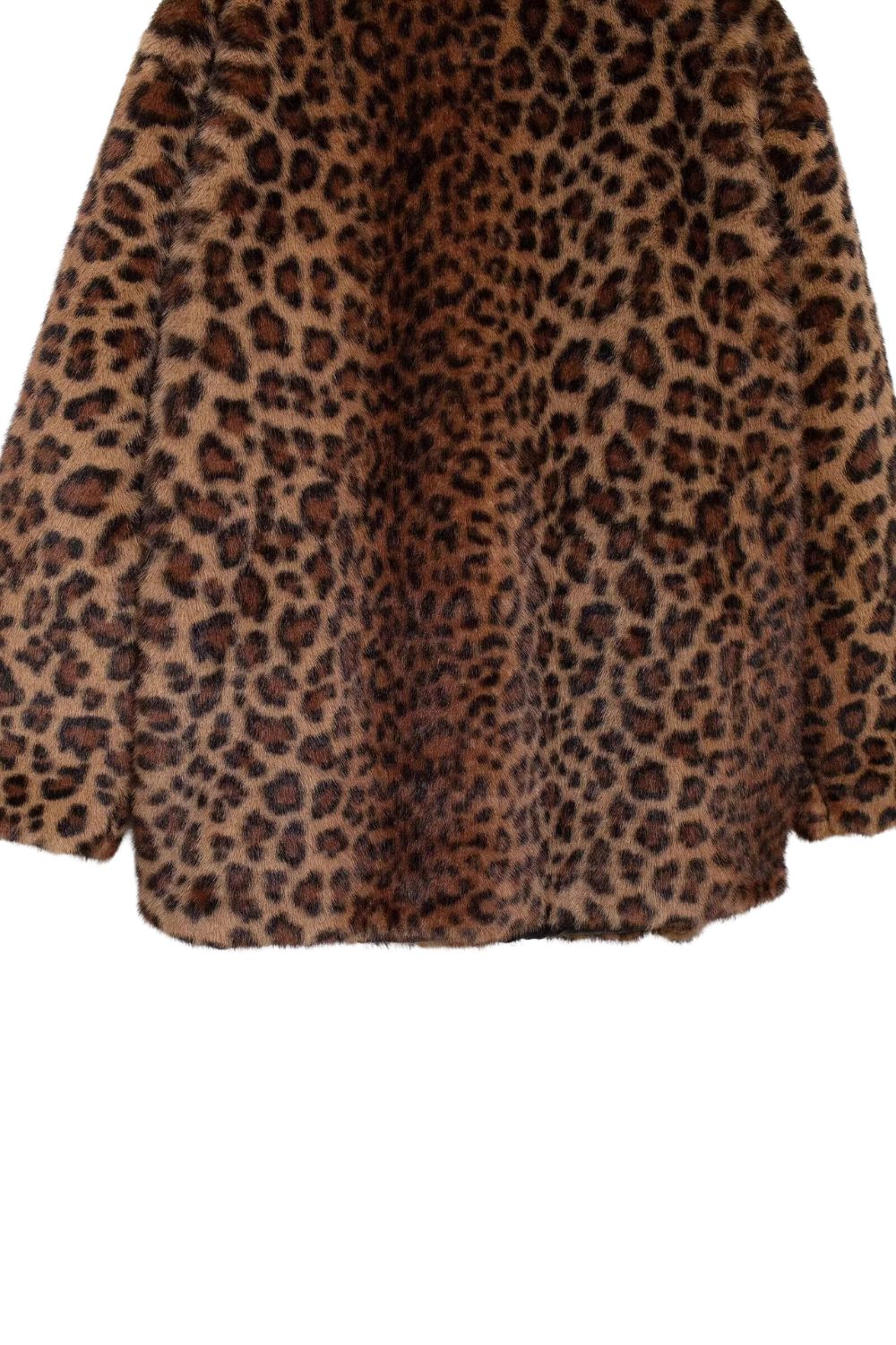 'Lindsey' Animal Print Faux Fur Coat