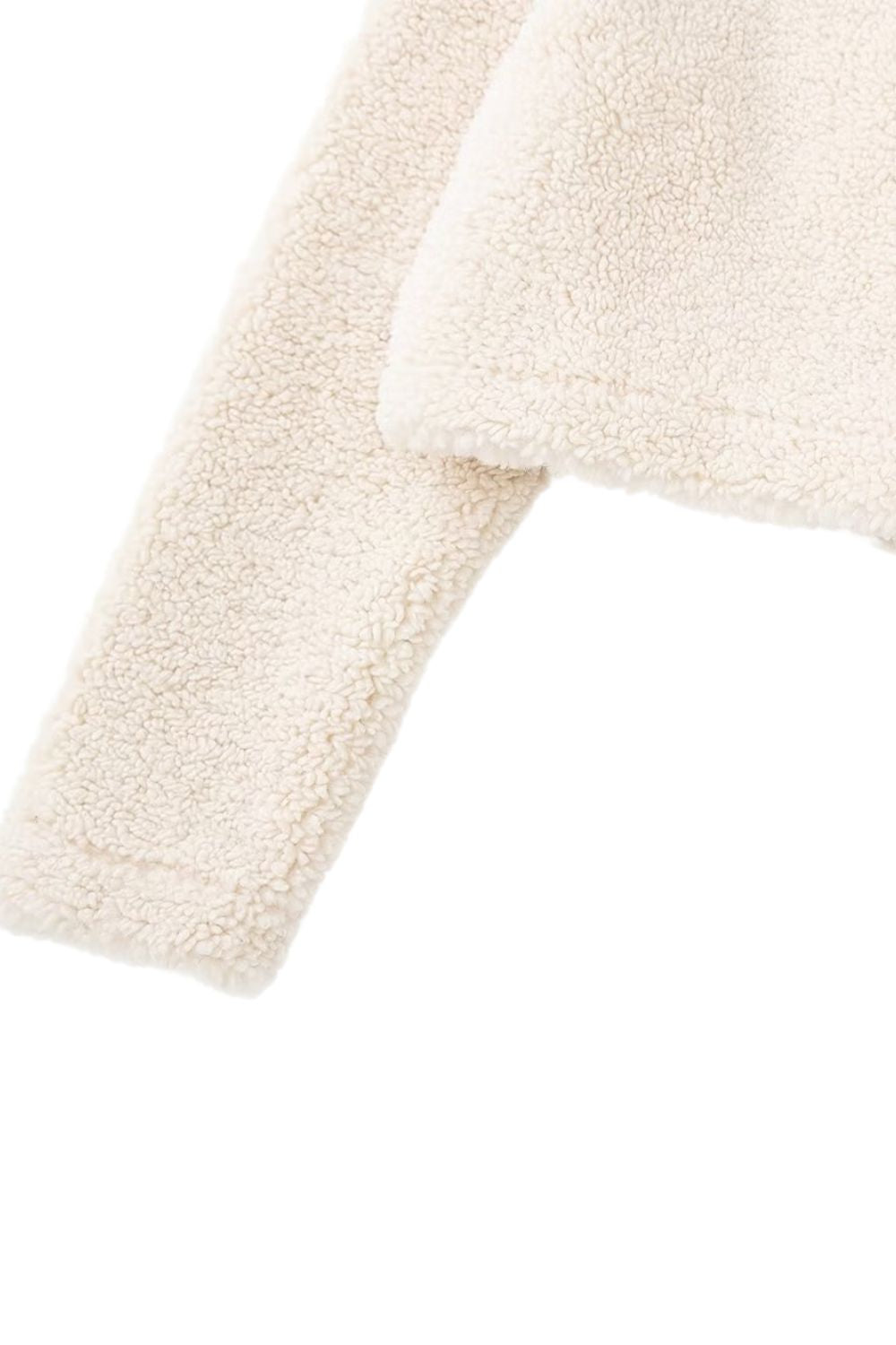 ‘ Aiden’ Collared Fleece-Lined Shirt Jacket