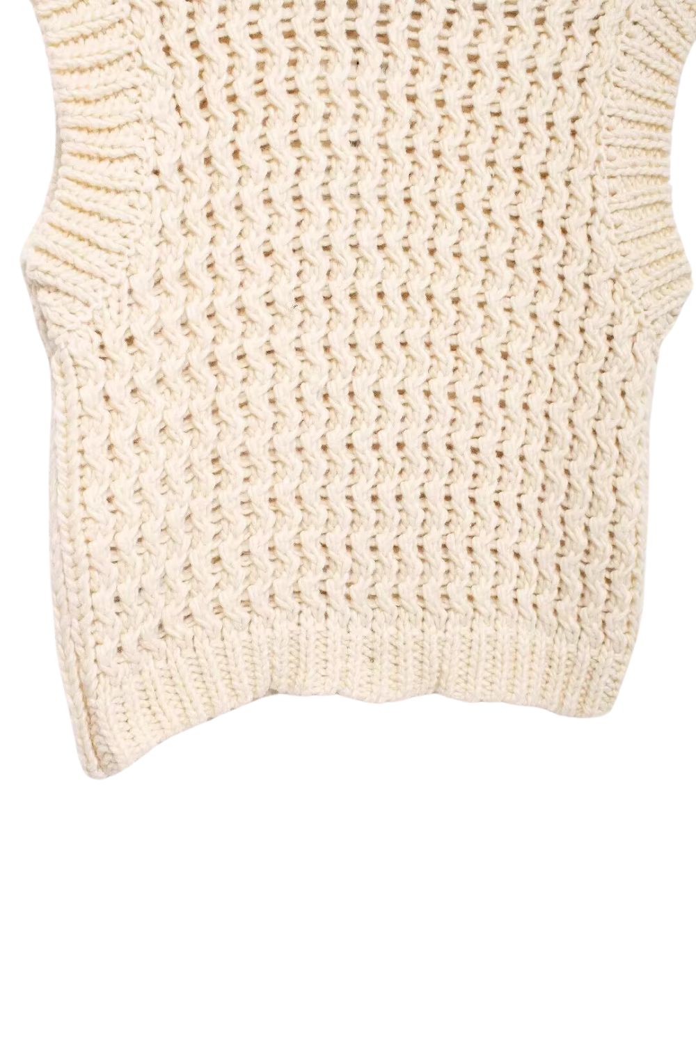 'Aaliyah' Textured Knit Vest