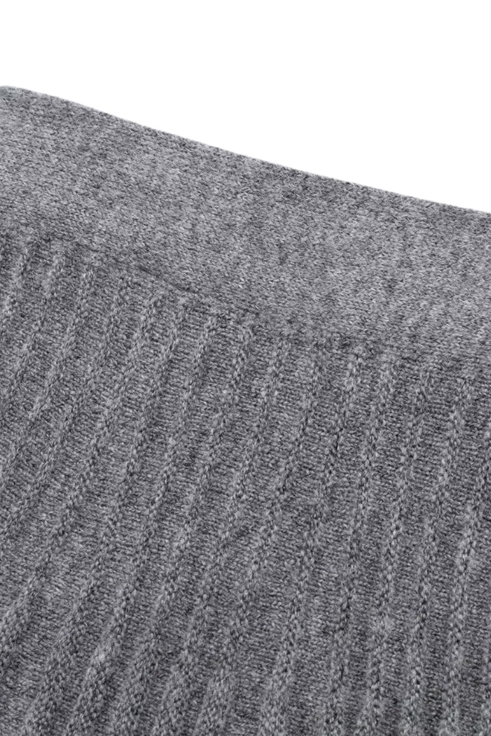 'Ilona' Long Sleeve High Neck Knit & Skirt Set (Sold Separately)