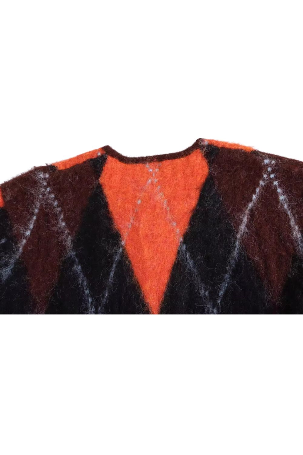 'Zoey' Long Sleeve Crew Neck Jacquard Knit Jacket