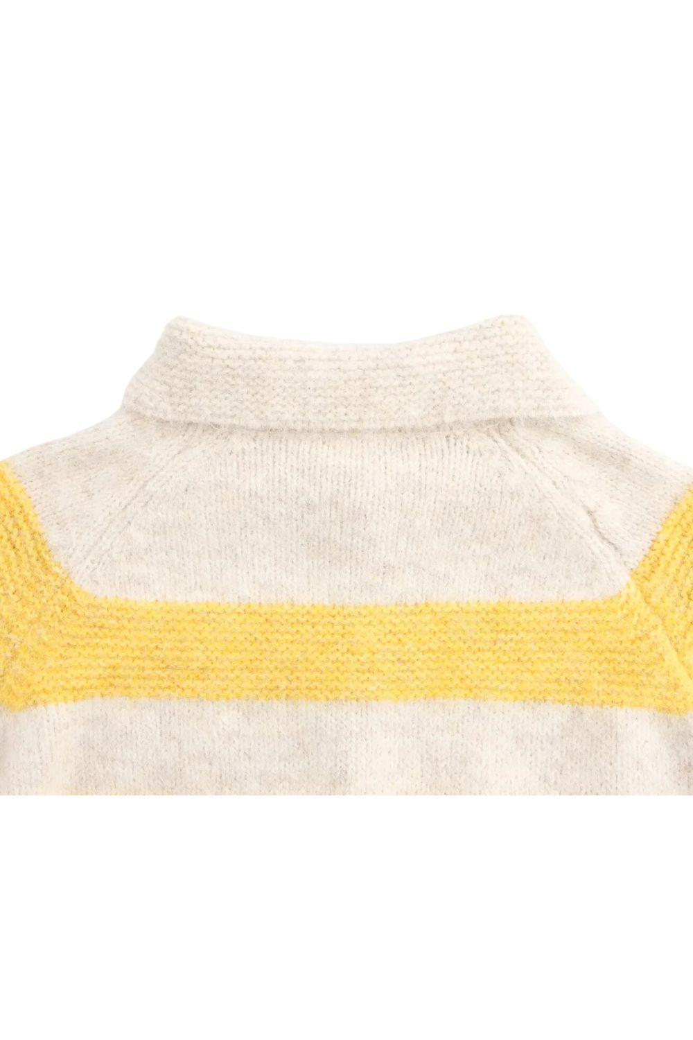 'Paige' Collared Striped Knit Sweater