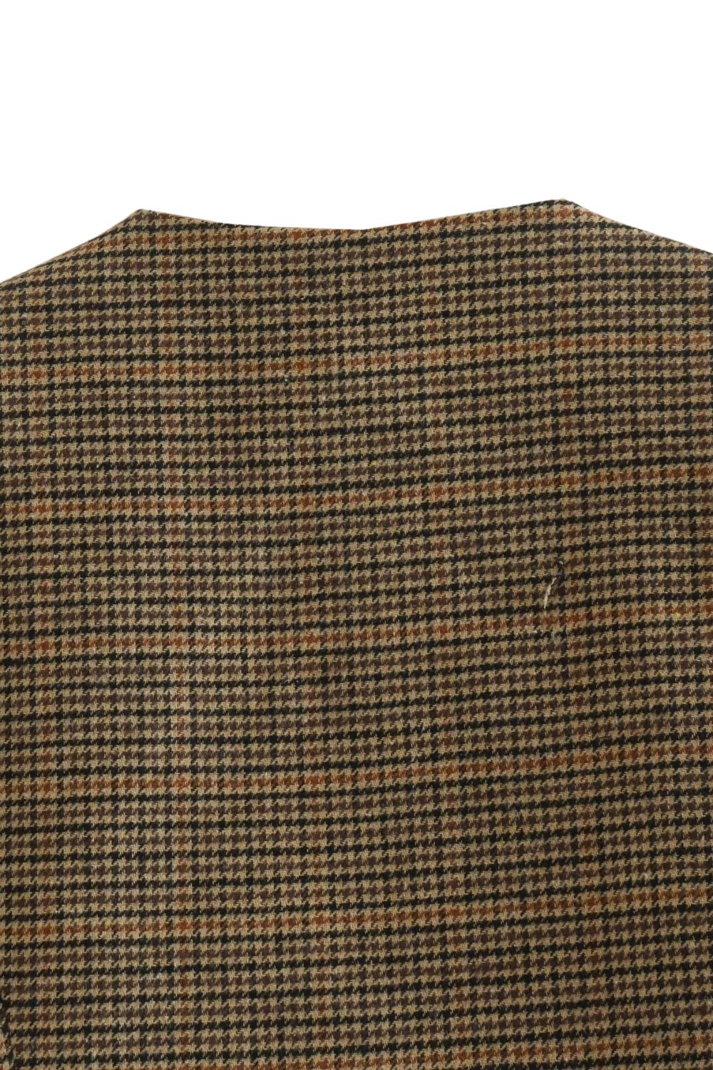 ‘ Kevin’ V-Neck Houndstooth Sleeveless Vest