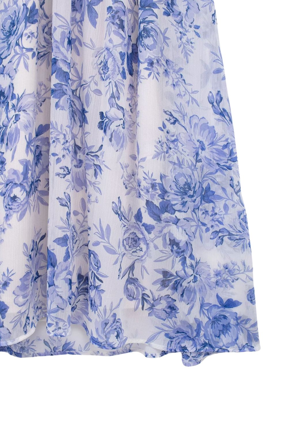 'Audrey' Layered Embellished Printed Dress