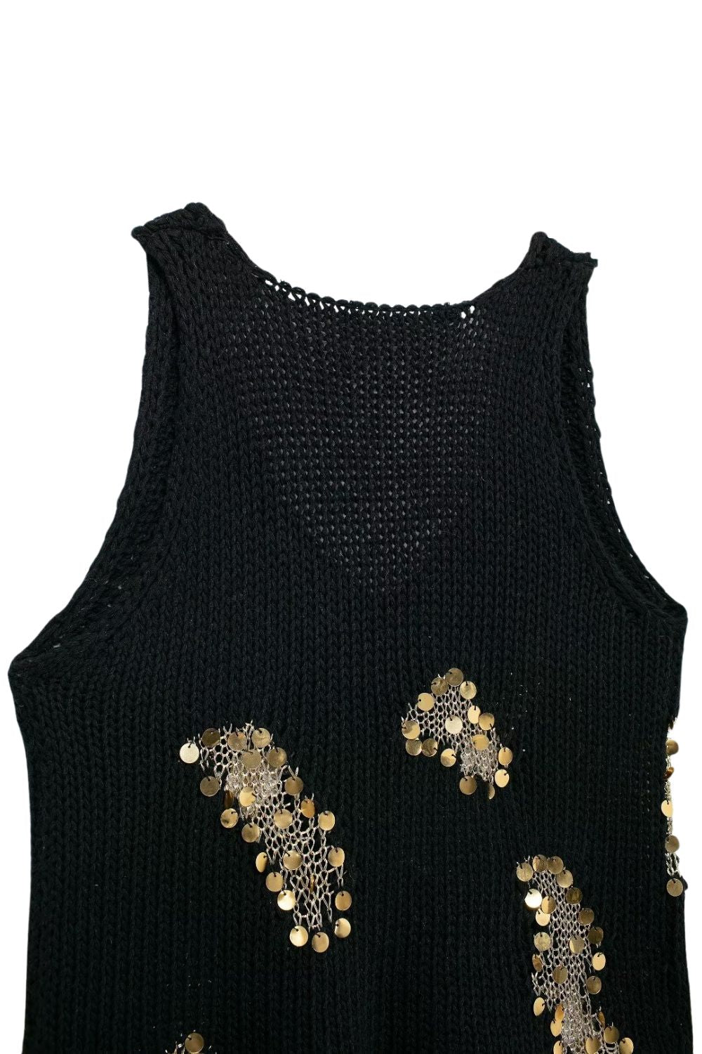 'Addison' Sequin Knit Vest Top