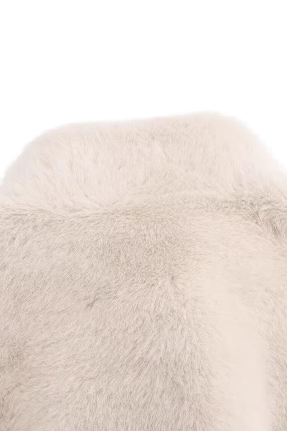 'Alice' Fur-Lined Stand Collar Coat