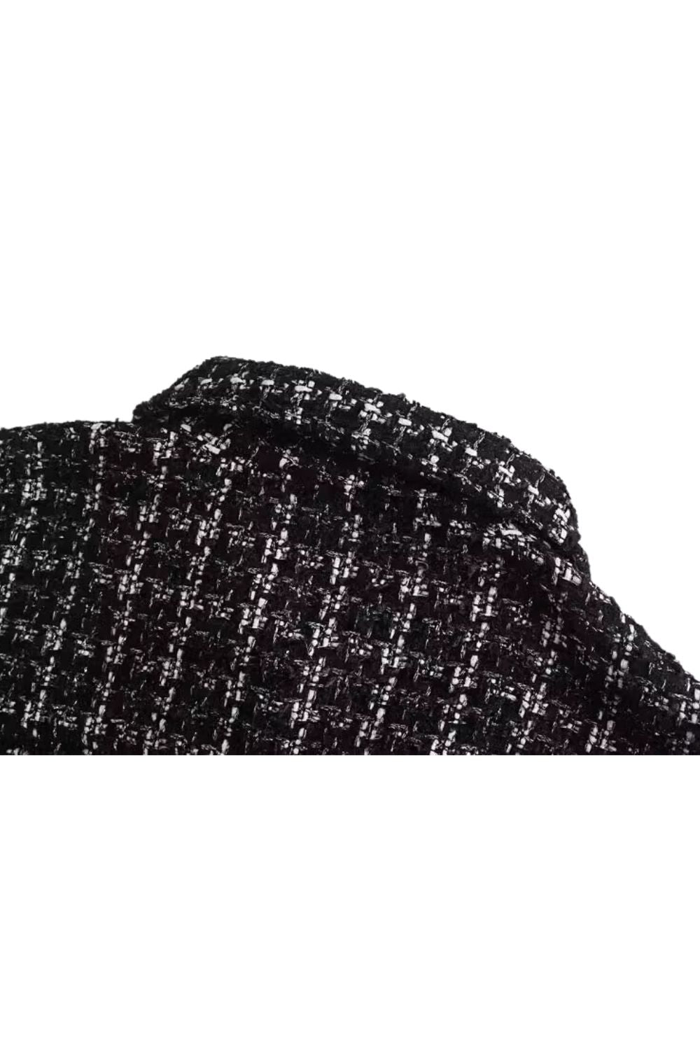 'Audrey' Collared Plaid Jacket