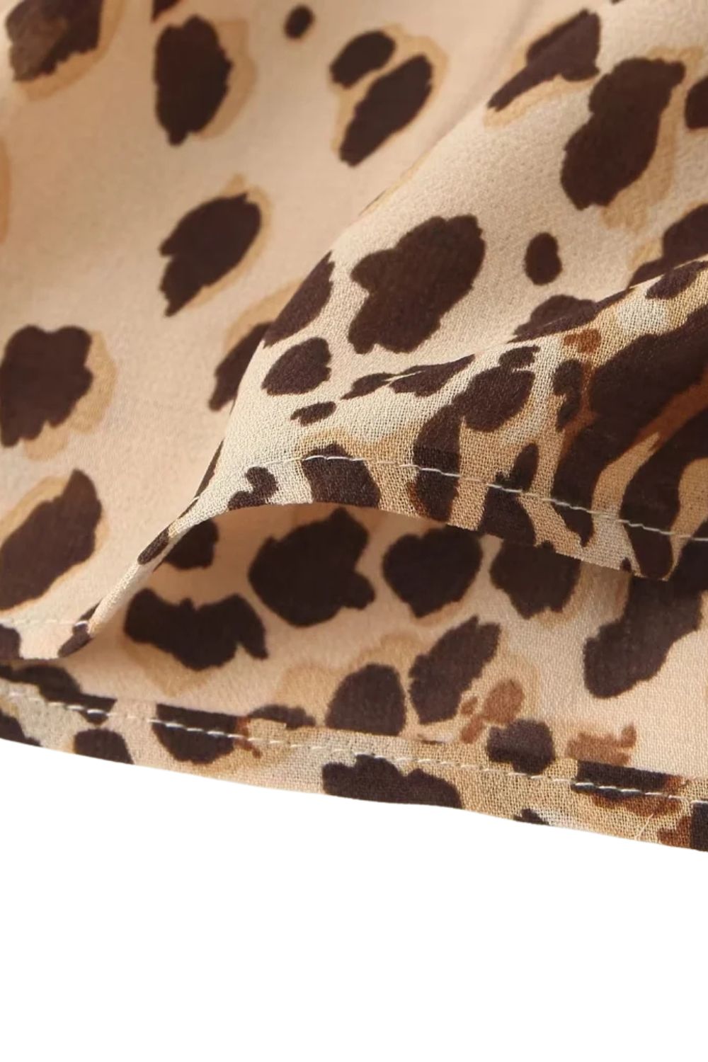 'Harriet' Leopard Print Spaghetti Strap Dress