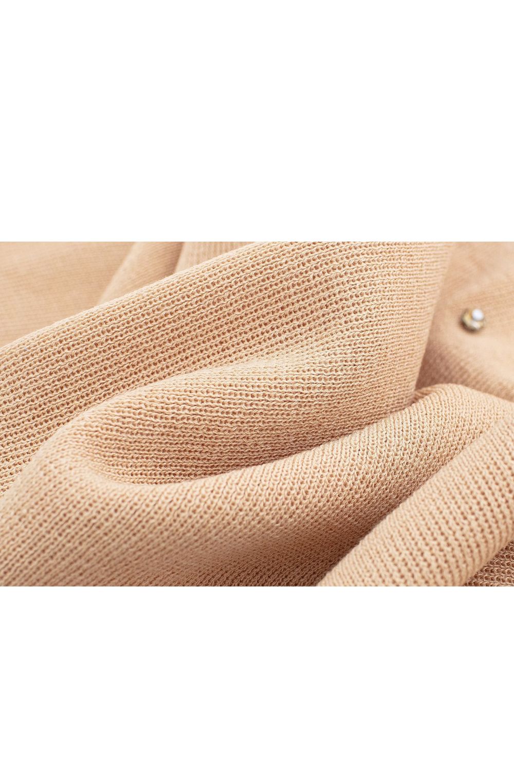 ‘Yuliya’ Elegant Diamante Knit Long Sleeve Cardigan