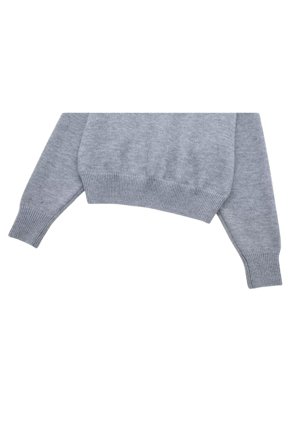 'Mila' Button-Decorated Knit Jacket