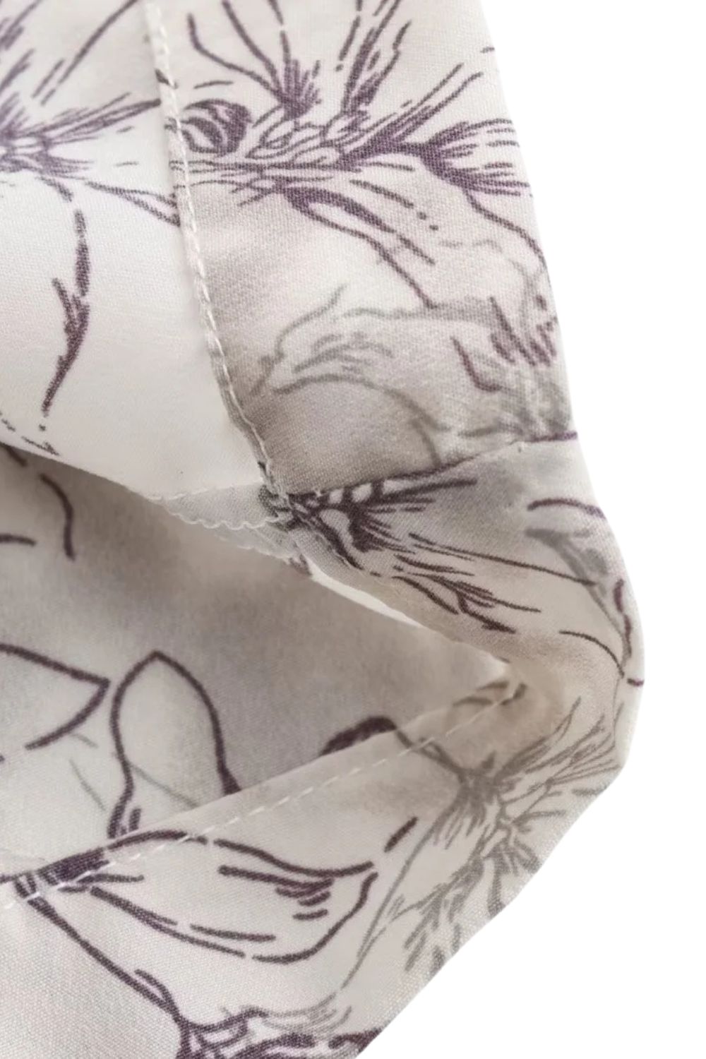 'Emily' Ink Floral Wide-leg Pants