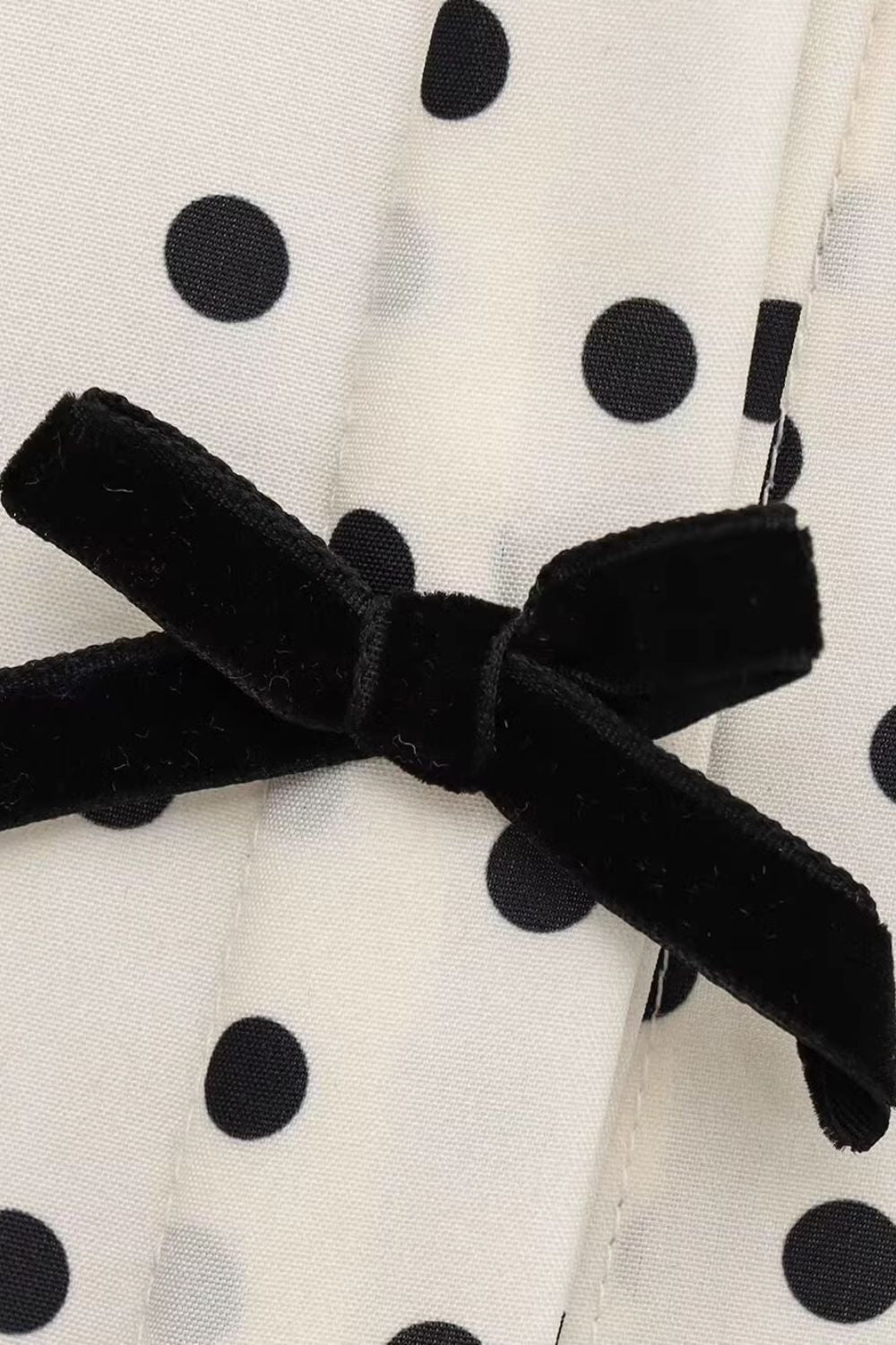 'Skylar' Bow-Tie Polka Dot Shirt