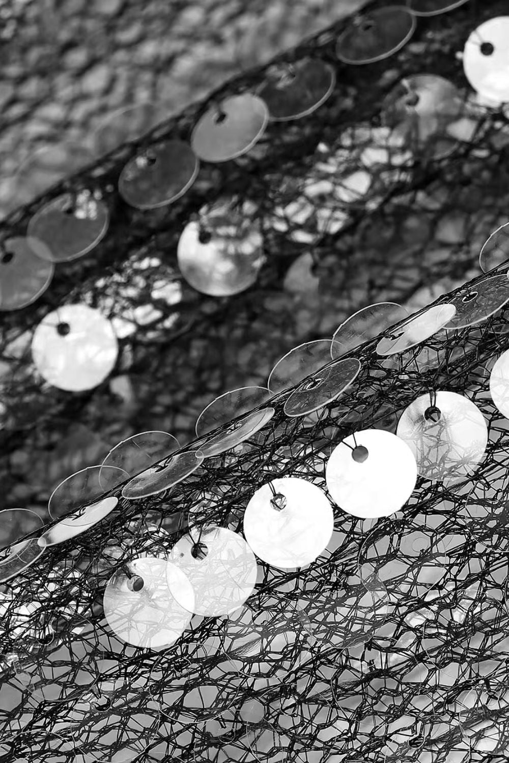 'Brooklyn' Sleeveless Sequin Straight Vest