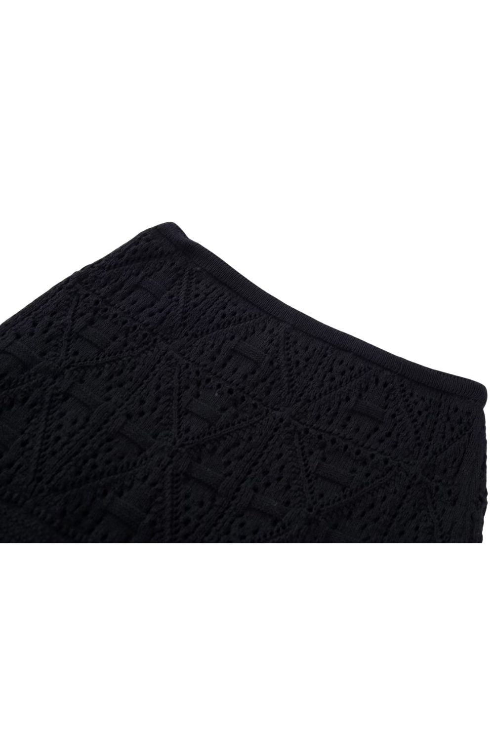 ‘Rebecca’ Square-Neck Knit Top & Mini Skirt Set (Sold Separately)