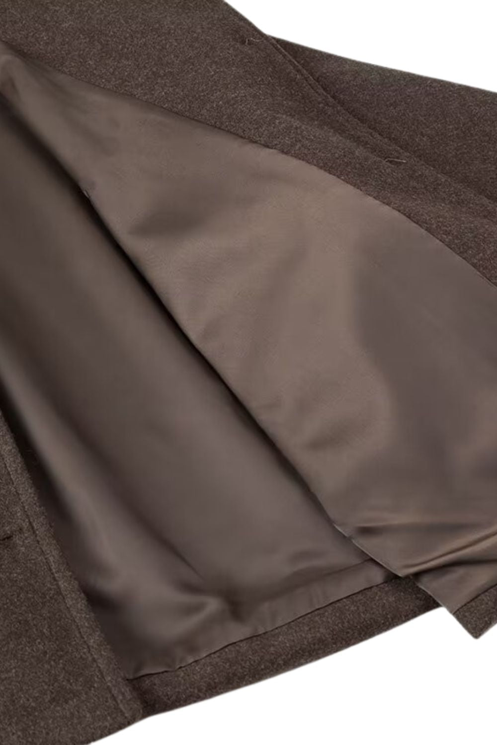 ‘Aubrey’ Chic Slim Slim Fit Short Woolen Coat