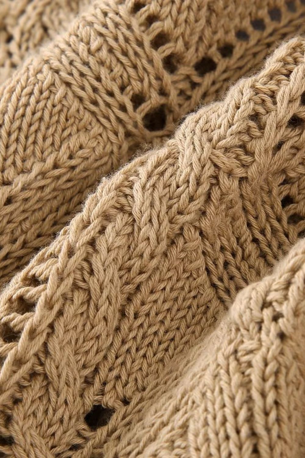 ‘Kseniya’ V-neck Long Sleeve Knit Cardigan