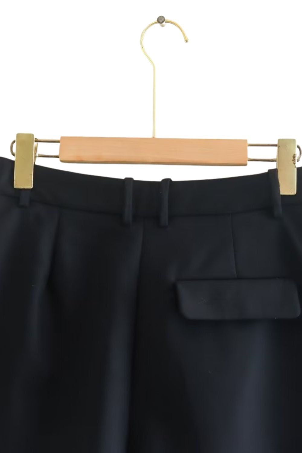 'Olga' Buttoned Cropped Sleeveless Vest & Shorts(Sold Seperately)