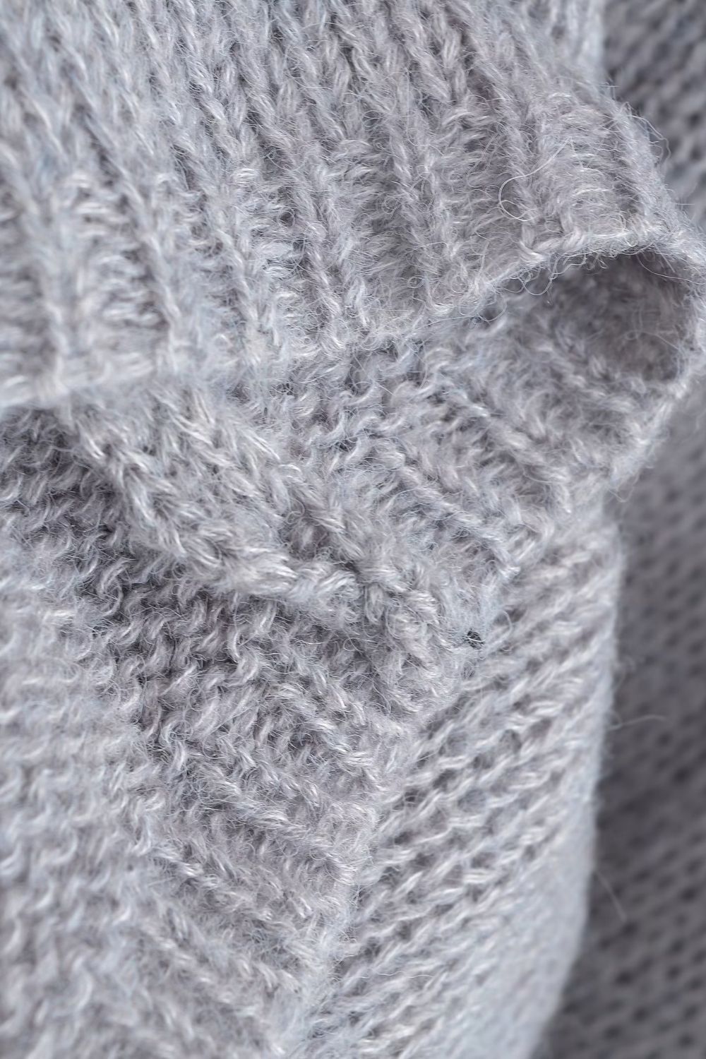 'Svetlana' Oversized Crew Neck Knit Sweater