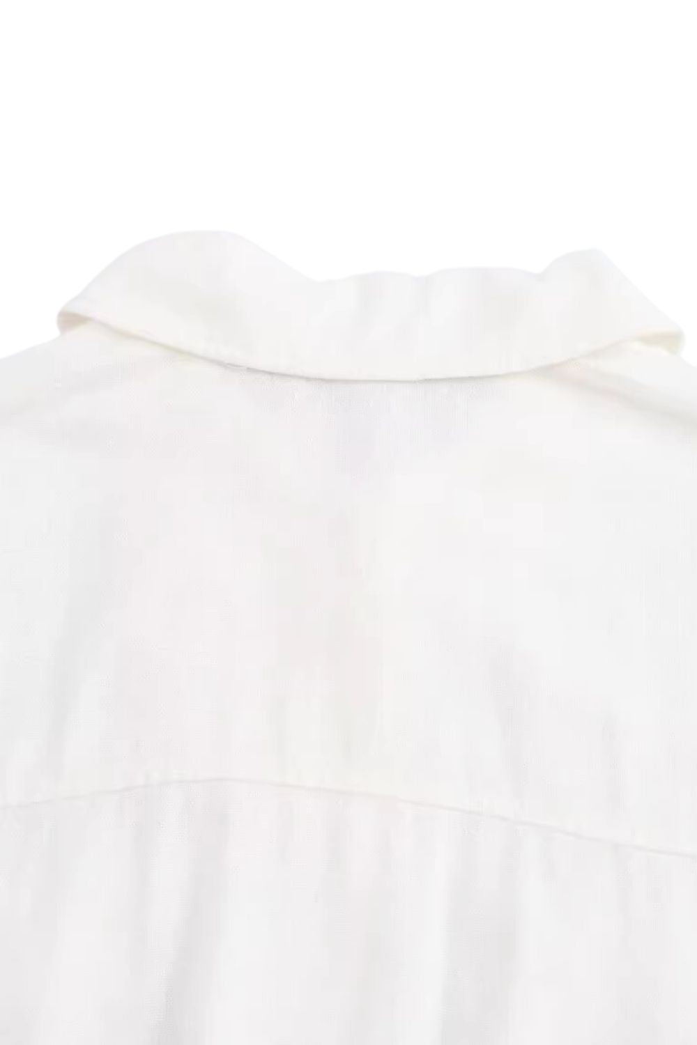 'Charlotte' Linen-Cotton Pocket Dress with Belt