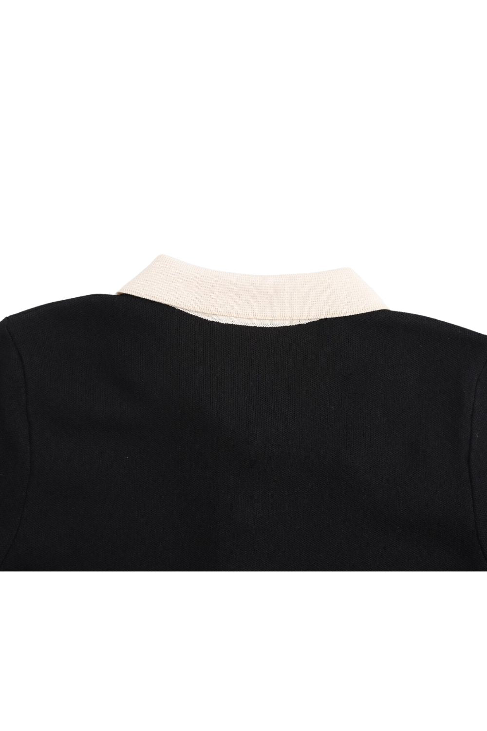 'Brooklyn' Long Sleeve Collared Knit Mini Dress