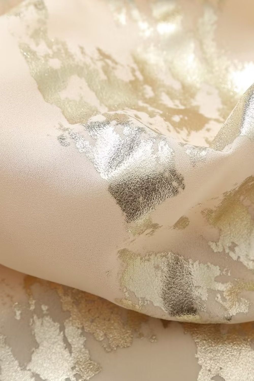 'Olivia' Stylish Metallic Print Trousers