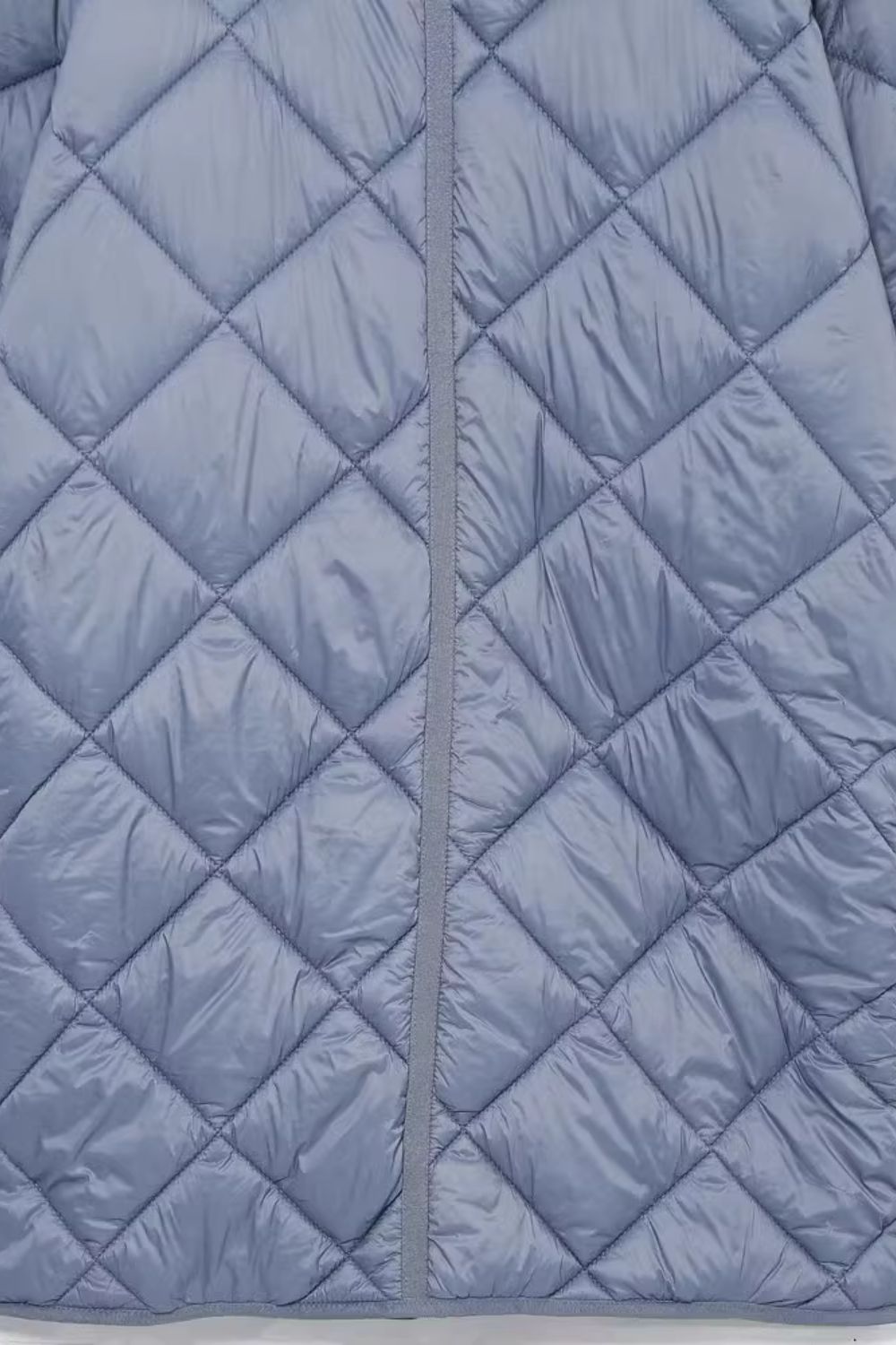 'Joyce' Long Cotton Puffer Coat