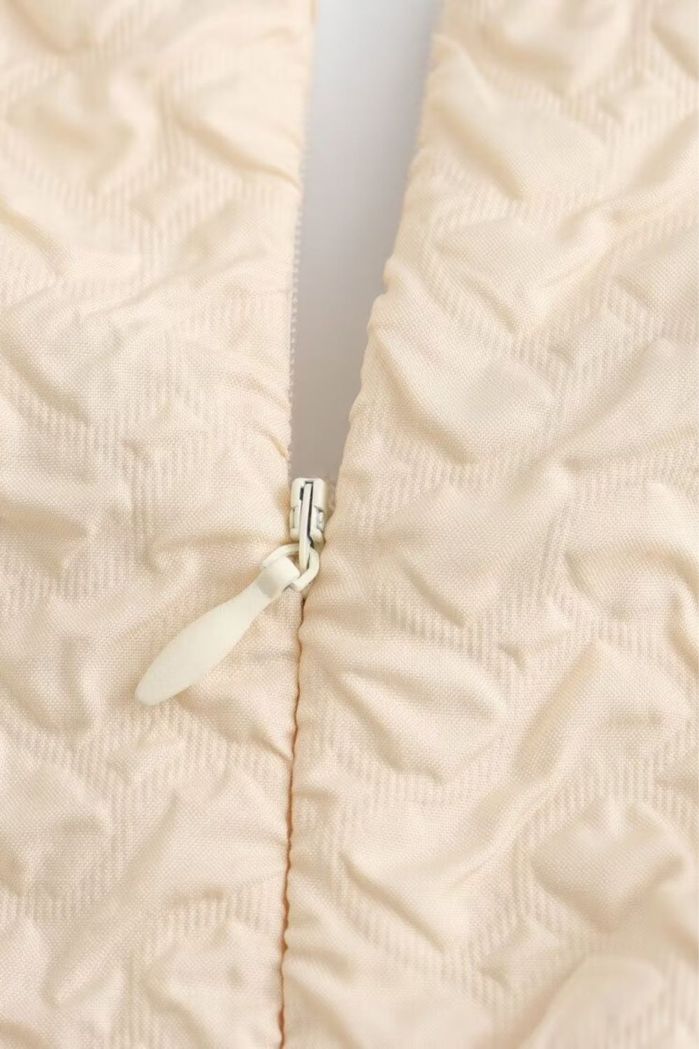 ‘Lily’ Waist-cinched Sleeveless Dress Pearl Embellishments