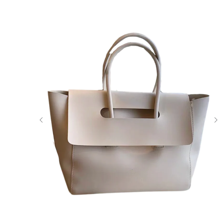 'Rhea' Flap Tote Bag (4 Colors)