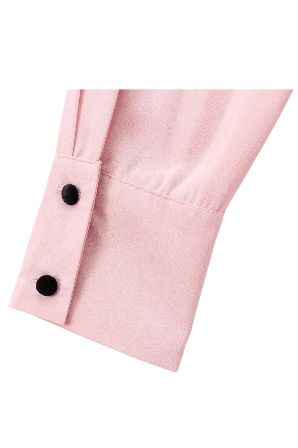 'Geraldine' Velvet Bow-Detail Blouse