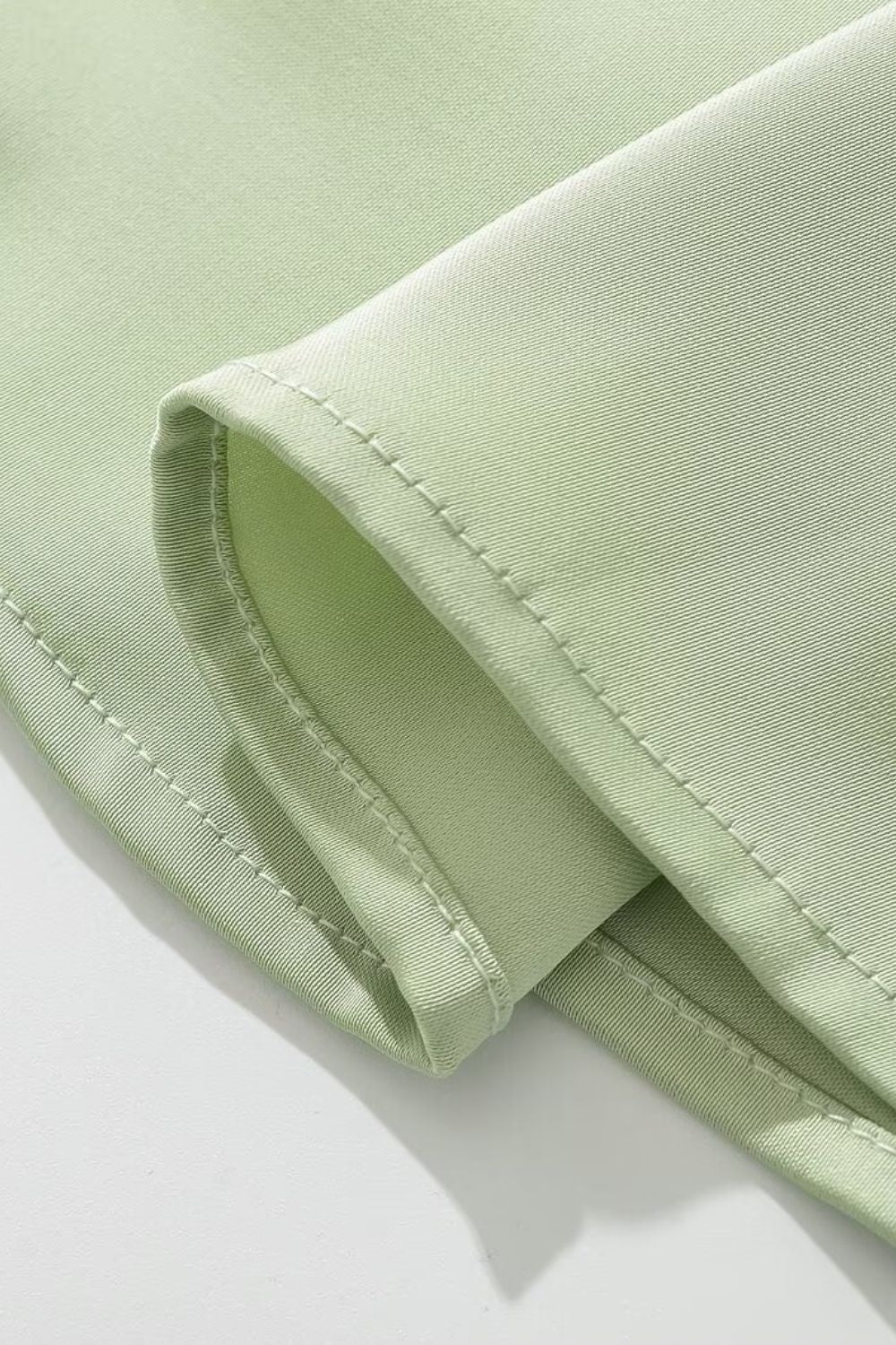 'Lucy' Satin Ruffle Trim Tie Waist Mini Sleeveless Skirt (3 Colors)