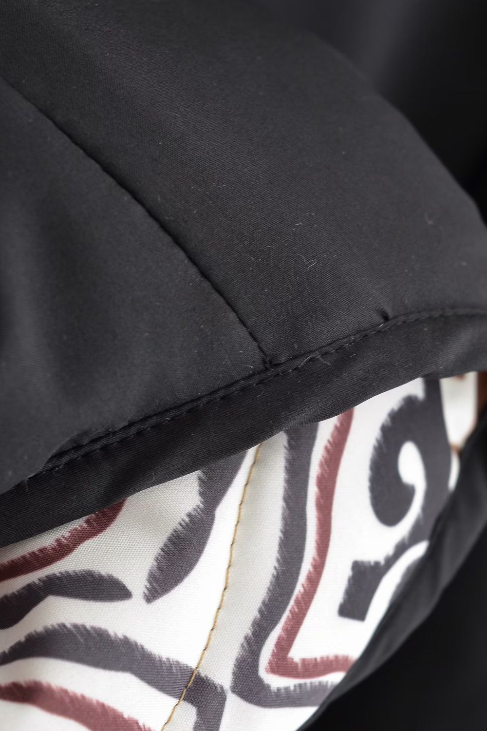 ‘ Steven’ Printed Oversized Cropped Cardigan