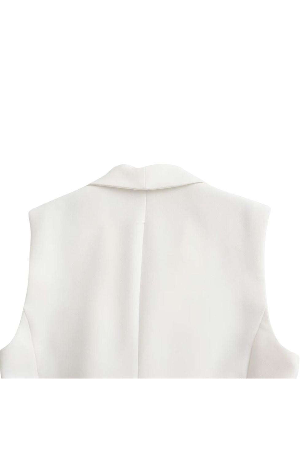 ‘Alice’ Fitted Tie Waist Solid Vest