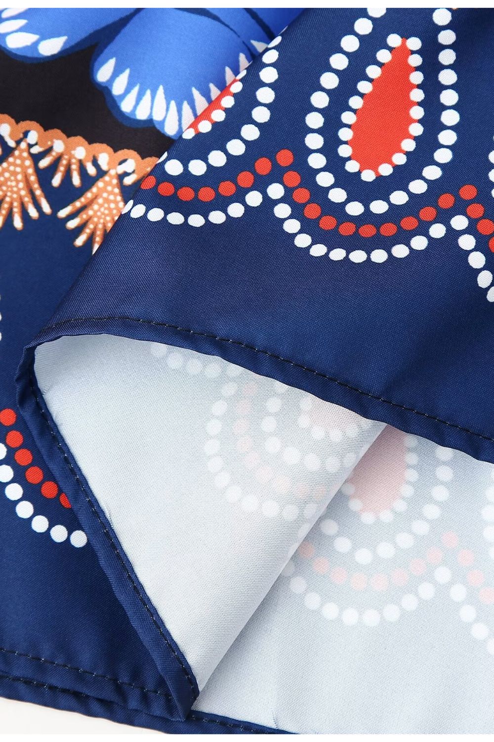 'Amelia' Printed Patchwork Cake Dress