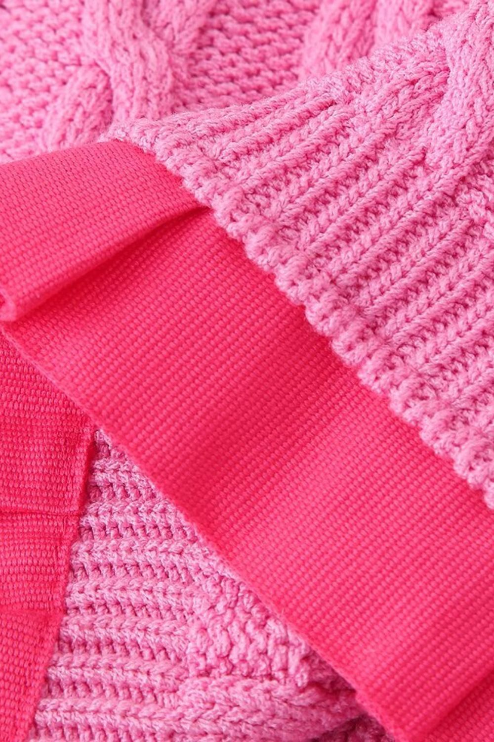 'Eleanor' Eight-Strand Knit-Paneled Jacket