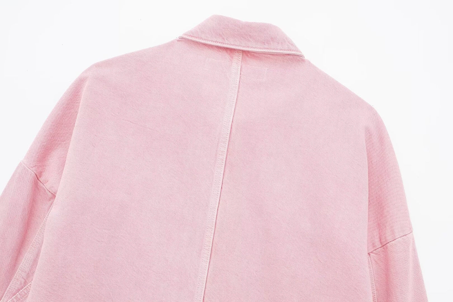 ‘Kinsley’ Embellished Pocket Denim Jacket